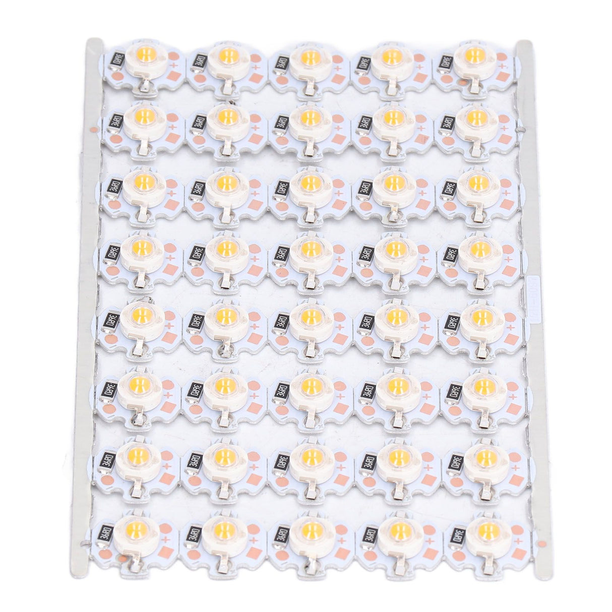 LED Chip Bulb High Brightness Energy Saving DIY Lamp Beads with Aluminum Plate for 1W 12V Headlights Cabinet LightsPink Light