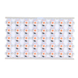 LED Chip Bulb High Brightness Energy Saving DIY Lamp Beads with Aluminum Plate for 1W 12V Headlights Cabinet LightsRed Light