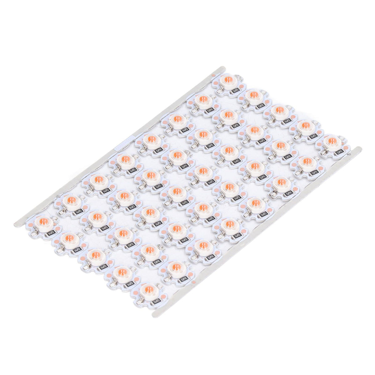 LED Chip Bulb High Brightness Energy Saving DIY Lamp Beads with Aluminum Plate for 1W 12V Headlights Cabinet LightsRed Light
