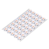 LED Chip Bulb High Brightness Energy Saving DIY Lamp Beads with Aluminum Plate for 1W 12V Headlights Cabinet LightsRed Light - Front View