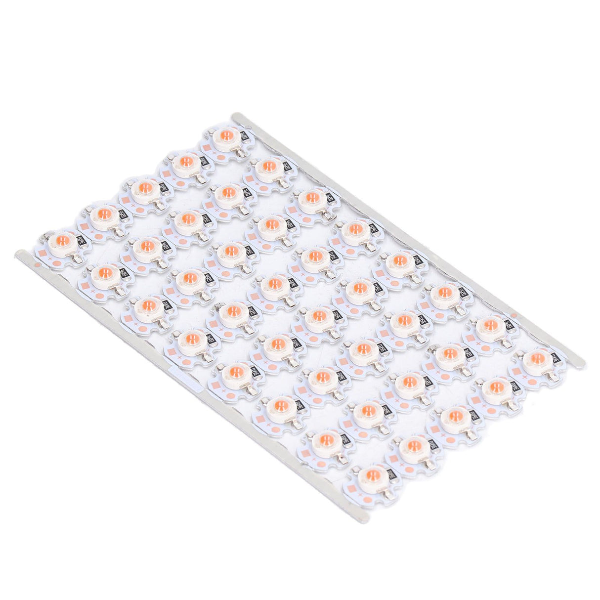 LED Chip Bulb High Brightness Energy Saving DIY Lamp Beads with Aluminum Plate for 1W 12V Headlights Cabinet LightsRed Light