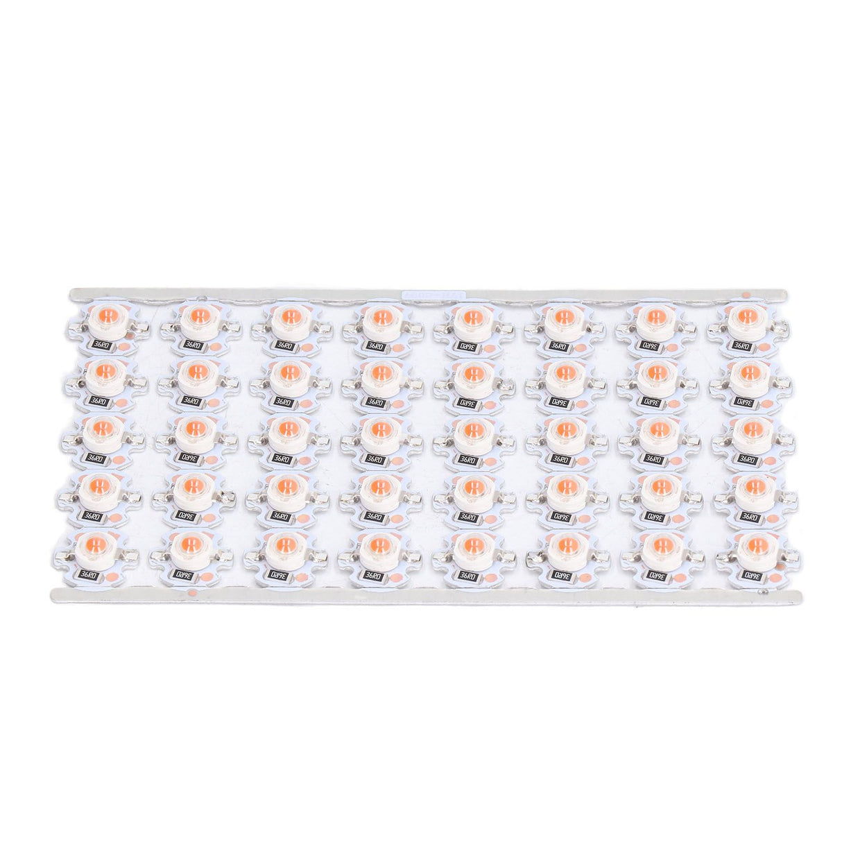 LED Chip Bulb High Brightness Energy Saving DIY Lamp Beads with Aluminum Plate for 1W 12V Headlights Cabinet LightsRed Light
