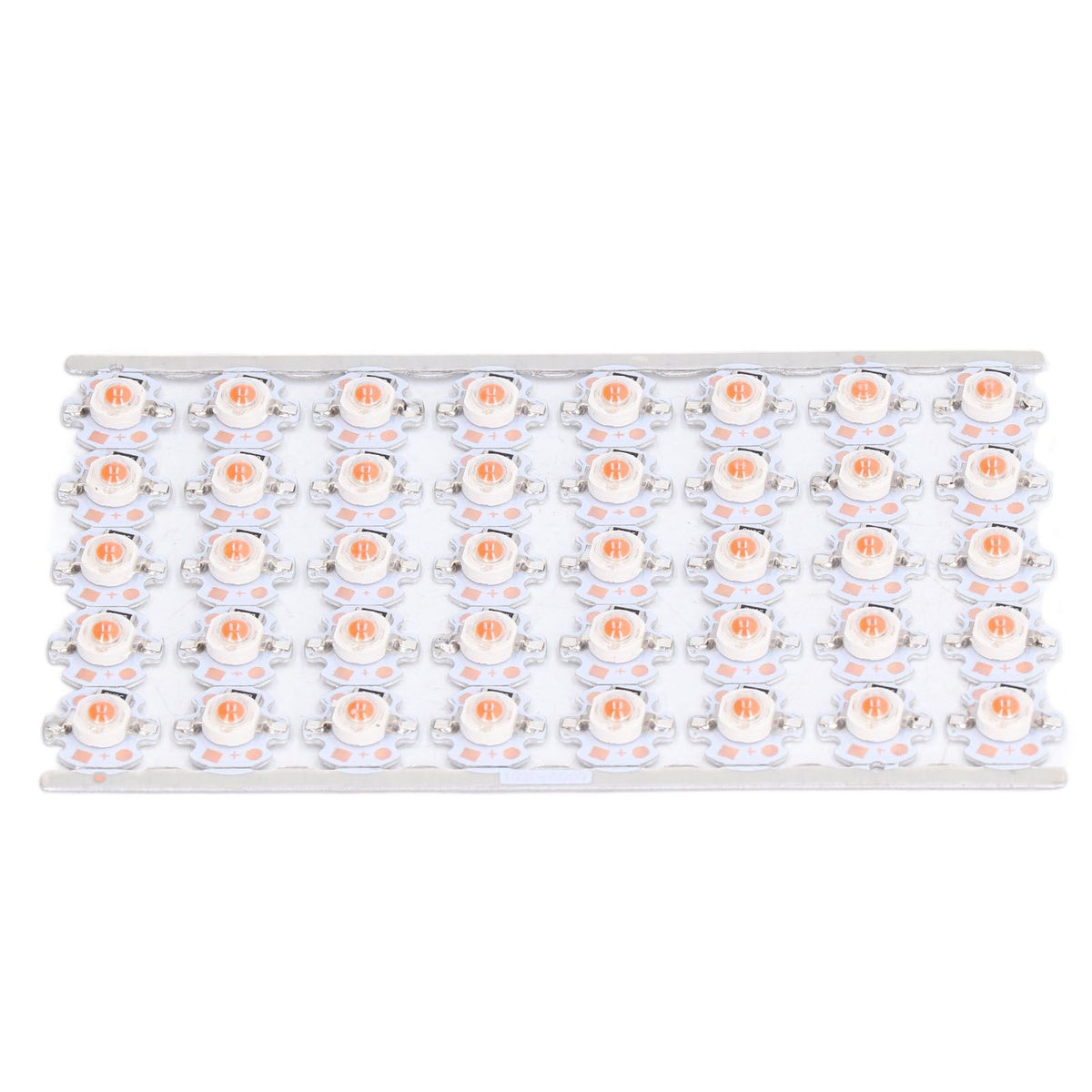 LED Chip Bulb High Brightness Energy Saving DIY Lamp Beads with Aluminum Plate for 1W 12V Headlights Cabinet LightsRed Light