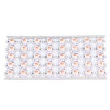 LED Chip Bulb High Brightness Energy Saving DIY Lamp Beads with Aluminum Plate for 1W 12V Headlights Cabinet LightsRed Light - Rear View