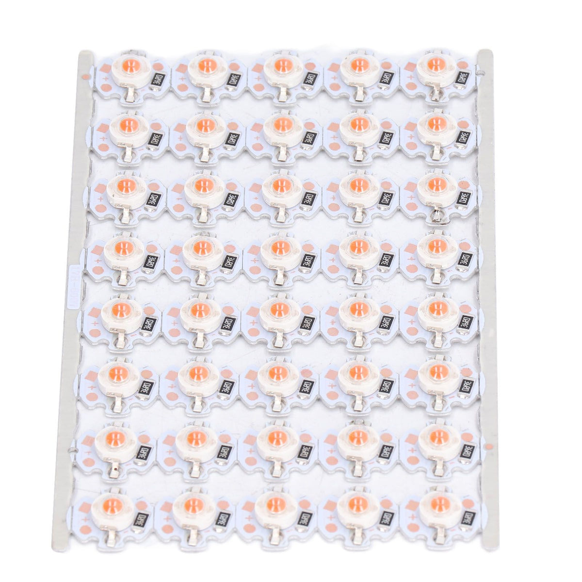 LED Chip Bulb High Brightness Energy Saving DIY Lamp Beads with Aluminum Plate for 1W 12V Headlights Cabinet LightsRed Light