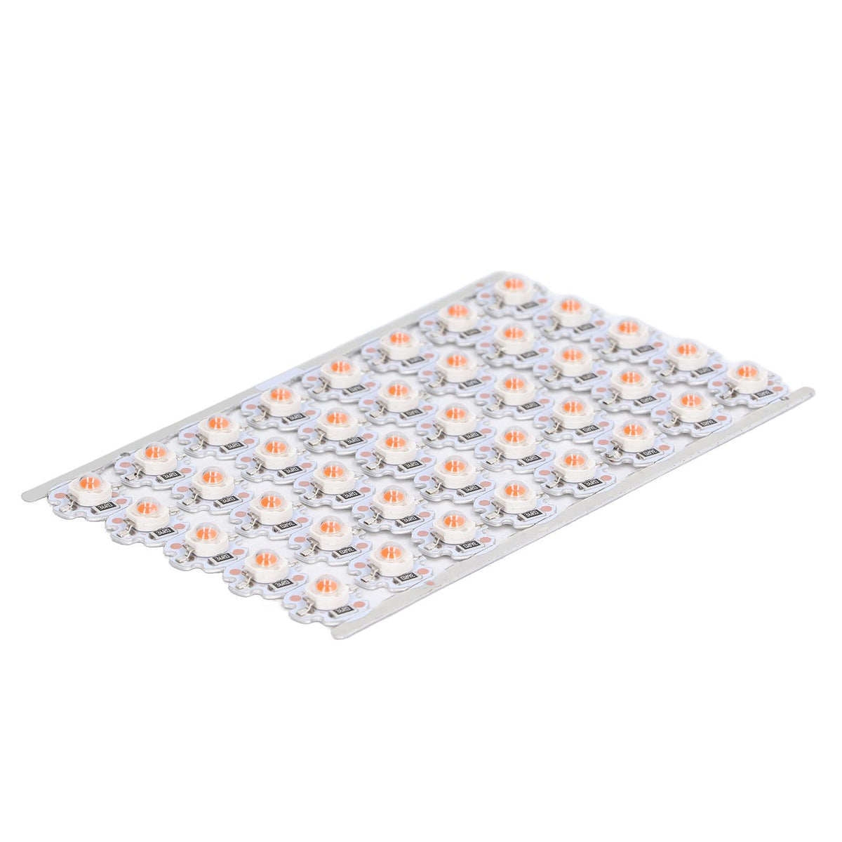 LED Chip Bulb High Brightness Energy Saving DIY Lamp Beads with Aluminum Plate for 1W 12V Headlights Cabinet LightsRed Light