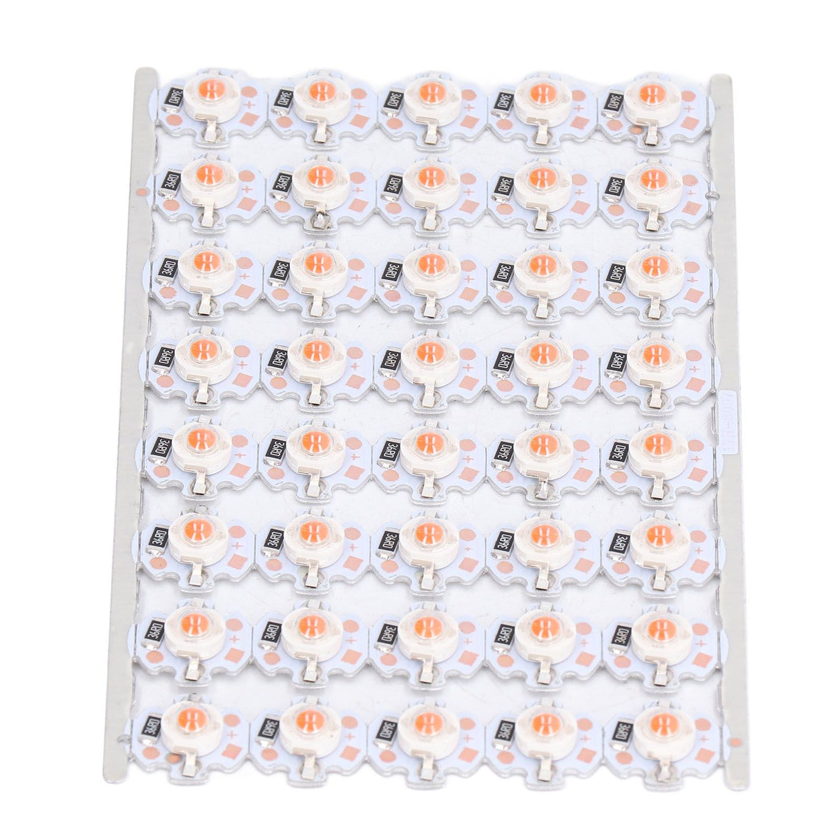 LED Chip Bulb High Brightness Energy Saving DIY Lamp Beads with Aluminum Plate for 1W 12V Headlights Cabinet LightsRed Light