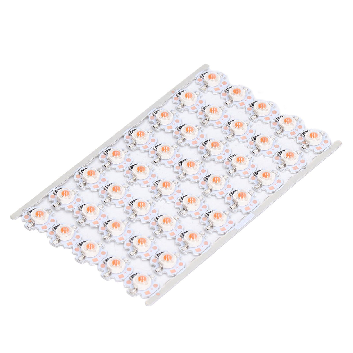 LED Chip Bulb High Brightness Energy Saving DIY Lamp Beads with Aluminum Plate for 1W 12V Headlights Cabinet LightsRed Light