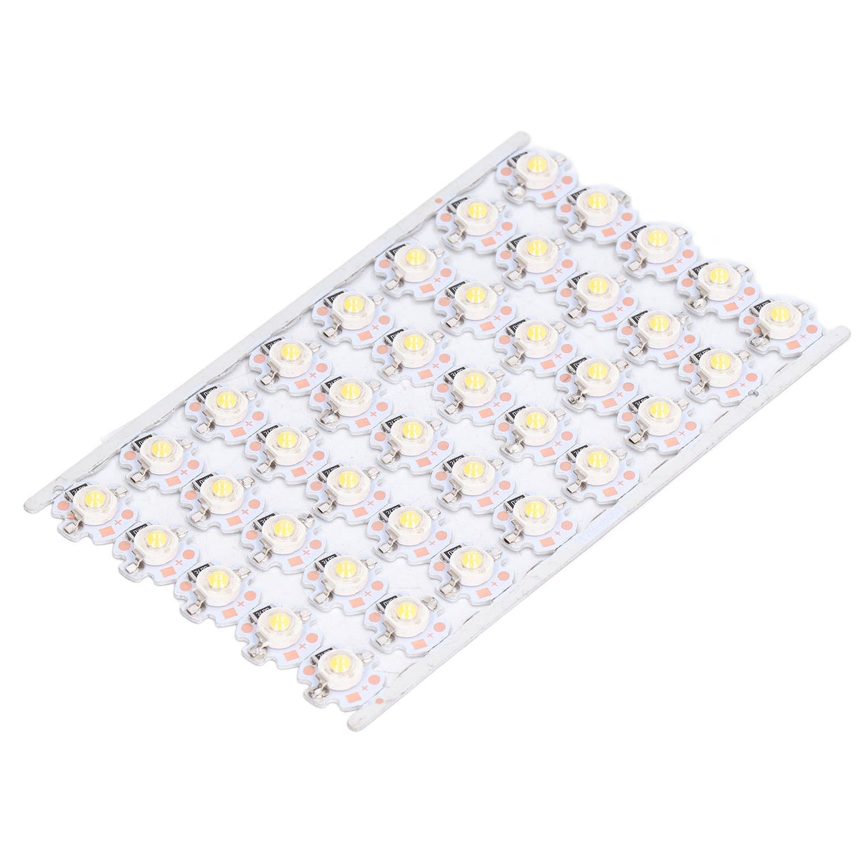LED Chip Bulb High Brightness Energy Saving DIY Lamp Beads with Aluminum Plate for 1W 12V Headlights Cabinet LightsWarm Light