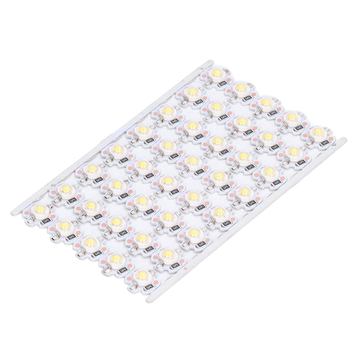 LED Chip Bulb High Brightness Energy Saving DIY Lamp Beads with Aluminum Plate for 1W 12V Headlights Cabinet LightsWarm Light