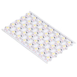 LED Chip Bulb High Brightness Energy Saving DIY Lamp Beads with Aluminum Plate for 1W 12V Headlights Cabinet LightsWarm Light - Rear View
