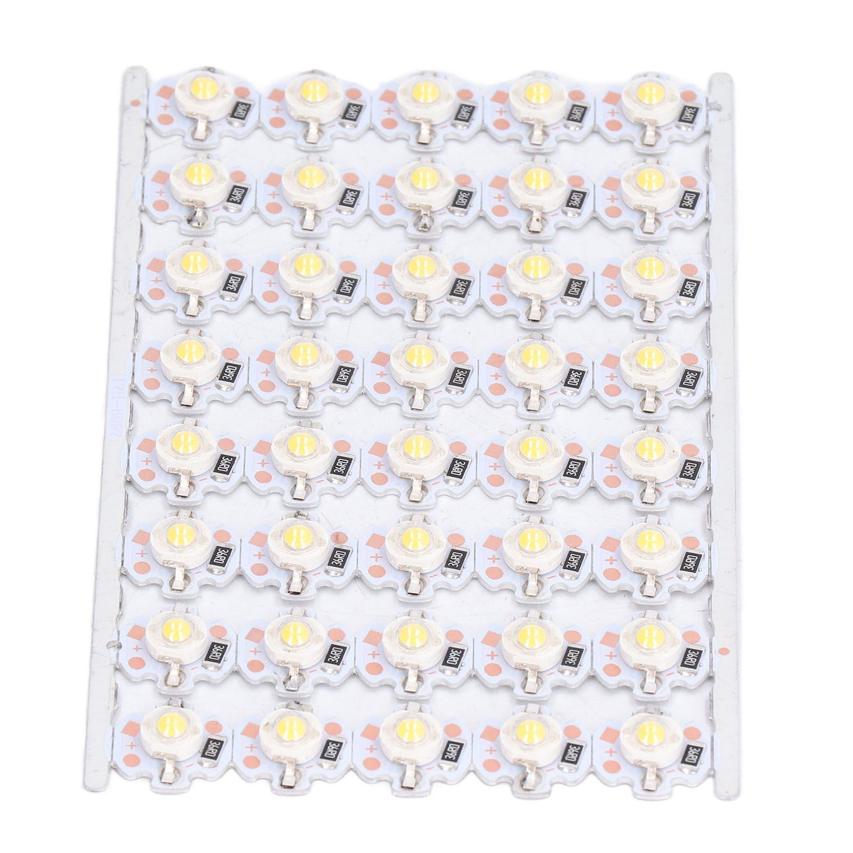 LED Chip Bulb High Brightness Energy Saving DIY Lamp Beads with Aluminum Plate for 1W 12V Headlights Cabinet LightsWarm Light