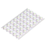 LED Chip Bulb High Brightness Energy Saving DIY Lamp Beads with Aluminum Plate for 1W 12V Headlights Cabinet LightsGreen Light - Top-Down View