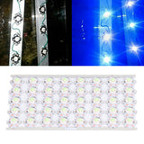 LED Chip Bulb High Brightness Energy Saving DIY Lamp Beads with Aluminum Plate for 1W 12V Headlights Cabinet LightsGreen Light