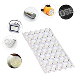 LED Chip Bulb High Brightness Energy Saving DIY Lamp Beads with Aluminum Plate for 1W 12V Headlights Cabinet LightsGreen Light - Extra Image