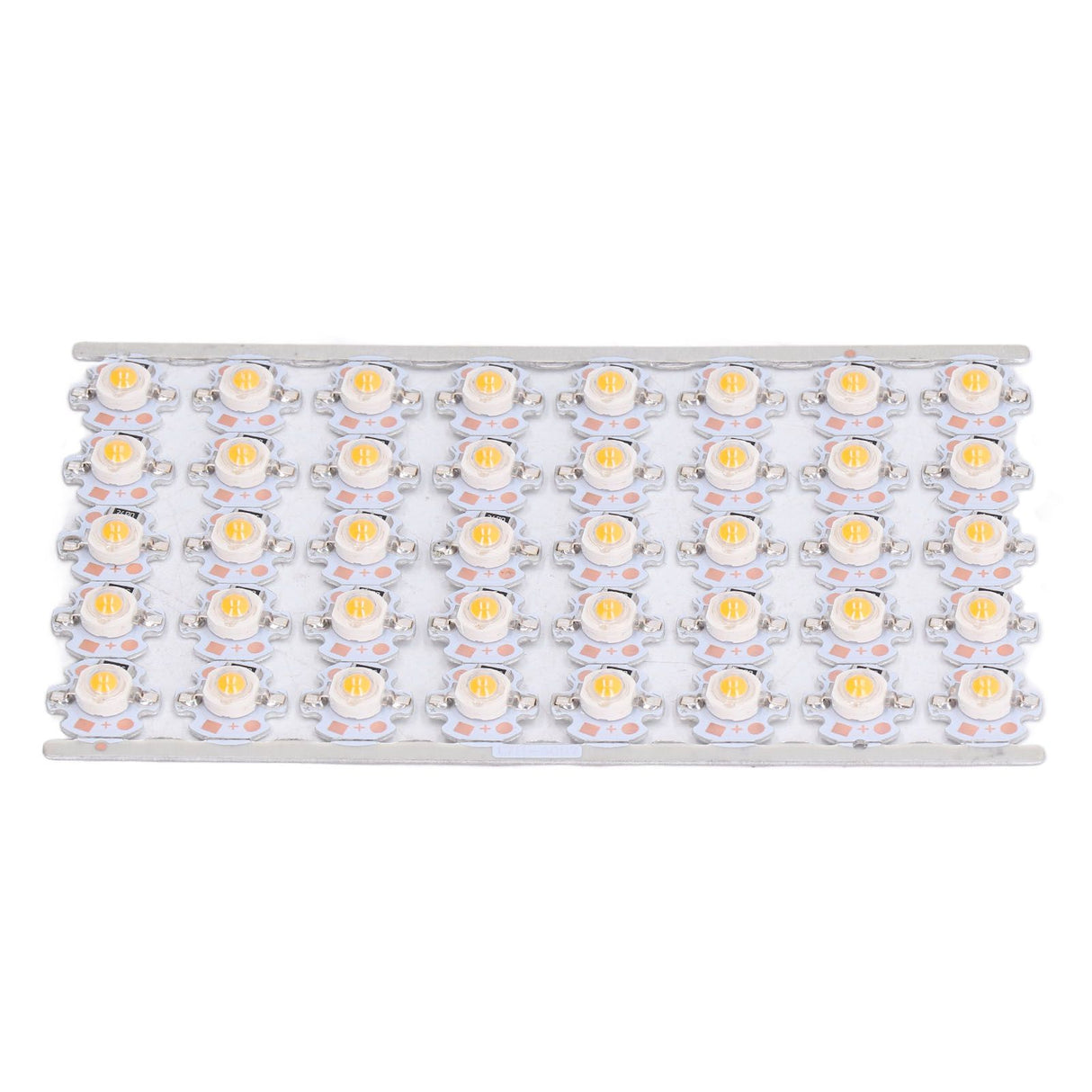 LED Chip Bulb High Brightness Energy Saving DIY Lamp Beads with Aluminum Plate for 1W 12V Headlights Cabinet LightsYellow Light