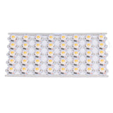 LED Chip Bulb High Brightness Energy Saving DIY Lamp Beads with Aluminum Plate for 1W 12V Headlights Cabinet LightsYellow Light