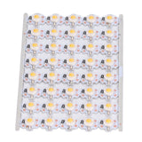 LED Chip Bulb High Brightness Energy Saving DIY Lamp Beads with Aluminum Plate for 1W 12V Headlights Cabinet LightsYellow Light - Top-Down View