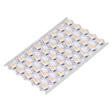 LED Chip Bulb High Brightness Energy Saving DIY Lamp Beads with Aluminum Plate for 1W 12V Headlights Cabinet LightsYellow Light