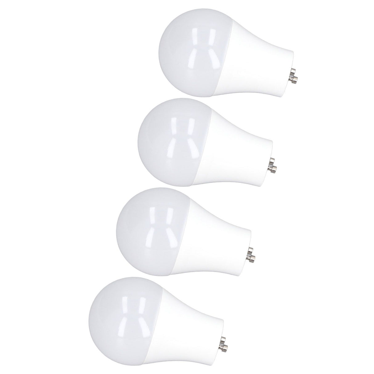 4PCS GU24 Light Bulb High Brightness Energy Saving LED A19 Light Bulb for Bedroom Office 120V5W Warm White 2700K