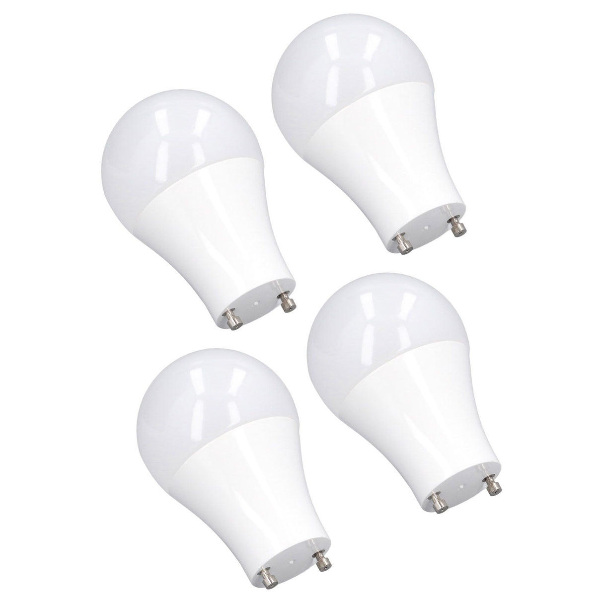 4PCS GU24 Light Bulb High Brightness Energy Saving LED A19 Light Bulb for Bedroom Office 120V5W Cold White 5000K
