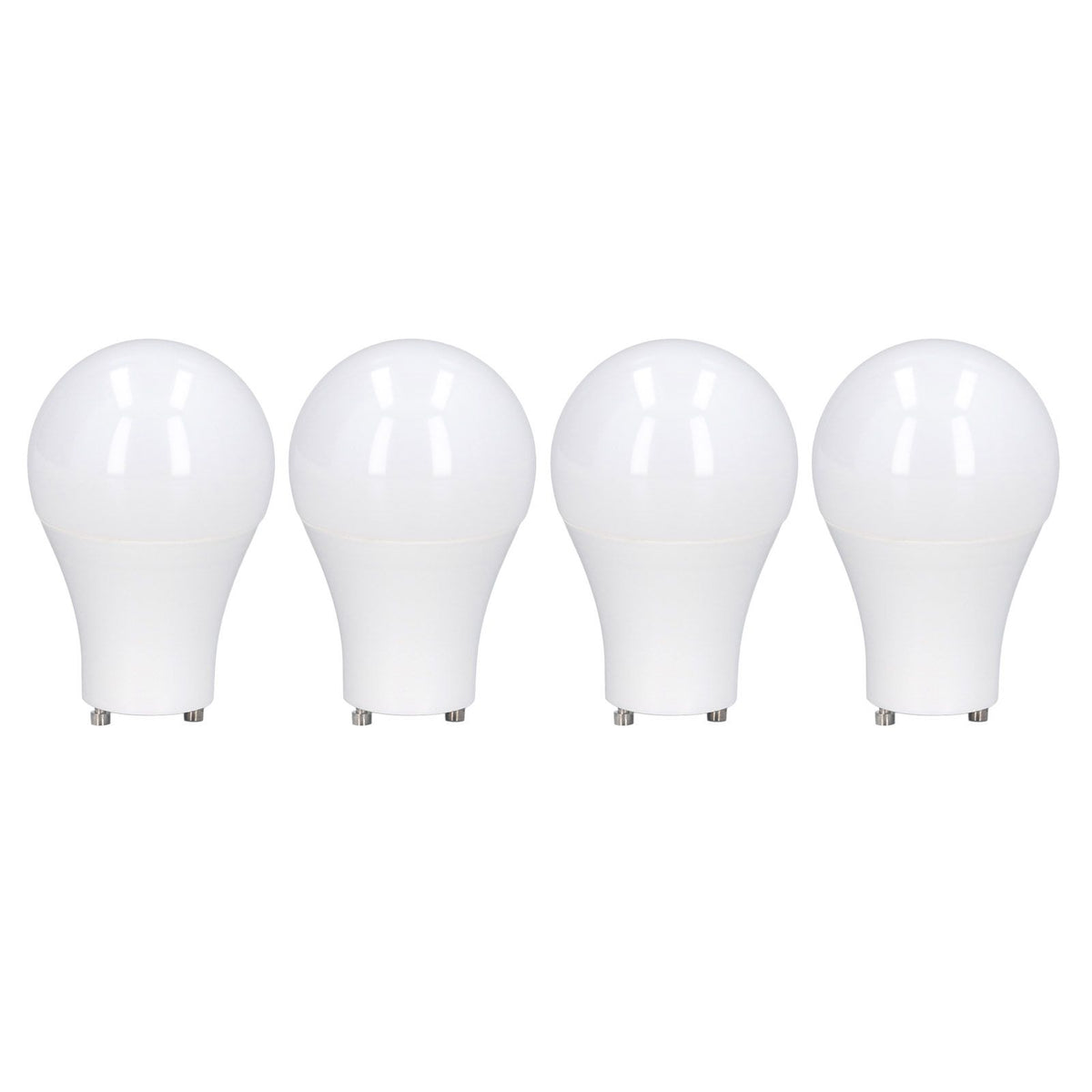 4PCS GU24 Light Bulb High Brightness Energy Saving LED A19 Light Bulb for Bedroom Office 120V9W Cold White 5000K