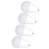4PCS GU24 Light Bulb High Brightness Energy Saving LED A19 Light Bulb for Bedroom Office 120V9W Cold White 5000K - Side View
