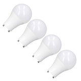 4PCS GU24 Light Bulb High Brightness Energy Saving LED A19 Light Bulb for Bedroom Office 120V9W Cold White 5000K