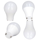 4PCS GU24 Light Bulb High Brightness Energy Saving LED A19 Light Bulb for Bedroom Office 120V9W Cold White 5000K - 45-Degree Angle
