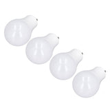 4PCS GU24 Light Bulb High Brightness Energy Saving LED A19 Light Bulb for Bedroom Office 120V9W Cold White 5000K - Close-Up Angle
