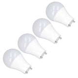 4PCS GU24 Light Bulb High Brightness Energy Saving LED A19 Light Bulb for Bedroom Office 120V9W Cold White 5000K