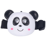 LED Animal Headlight Cute Cartoon White Light Portable Kids Headlamp for Children - Top-Down View