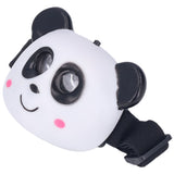 LED Animal Headlight Cute Cartoon White Light Portable Kids Headlamp for Children - 45-Degree Angle