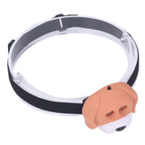 Cartoon LED Headlight Cute Dog Animal Headlamp Portable Eco Friendly Outdoor Headlight for Kids - Side View