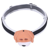 Cartoon LED Headlight Cute Dog Animal Headlamp Portable Eco Friendly Outdoor Headlight for Kids