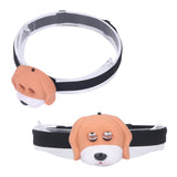 Cartoon LED Headlight Cute Dog Animal Headlamp Portable Eco Friendly Outdoor Headlight for Kids