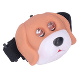 Cartoon LED Headlight Cute Dog Animal Headlamp Portable Eco Friendly Outdoor Headlight for Kids