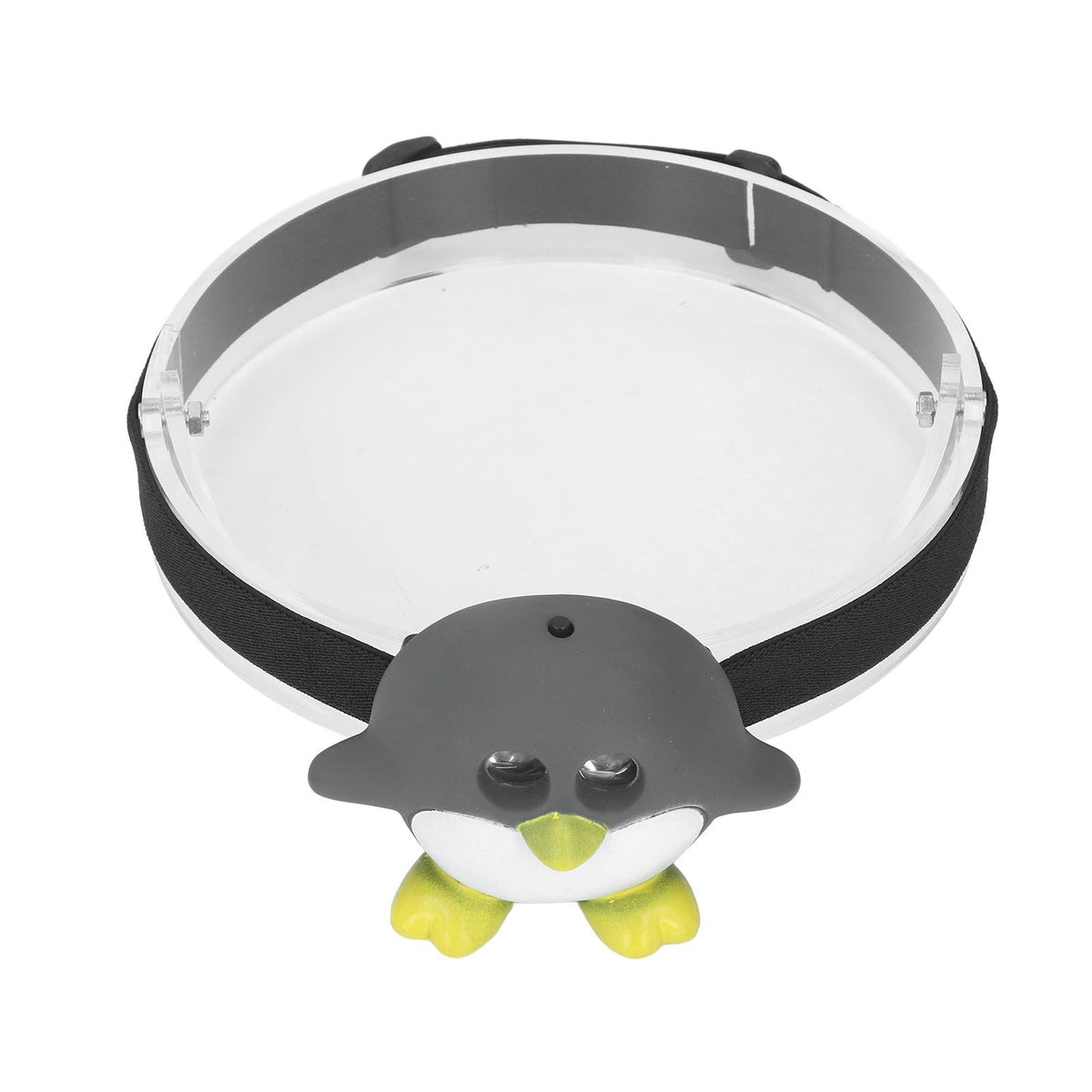 LED Animal Head Lamp 2 Modes Cute Lightweight Child Head Light for Reading Camping