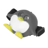 LED Animal Head Lamp 2 Modes Cute Lightweight Child Head Light for Reading Camping - Front View