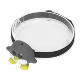 LED Animal Head Lamp 2 Modes Cute Lightweight Child Head Light for Reading Camping - Side View