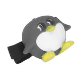 LED Animal Head Lamp 2 Modes Cute Lightweight Child Head Light for Reading Camping - Rear View