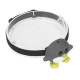 LED Animal Head Lamp 2 Modes Cute Lightweight Child Head Light for Reading Camping - Close-Up Angle
