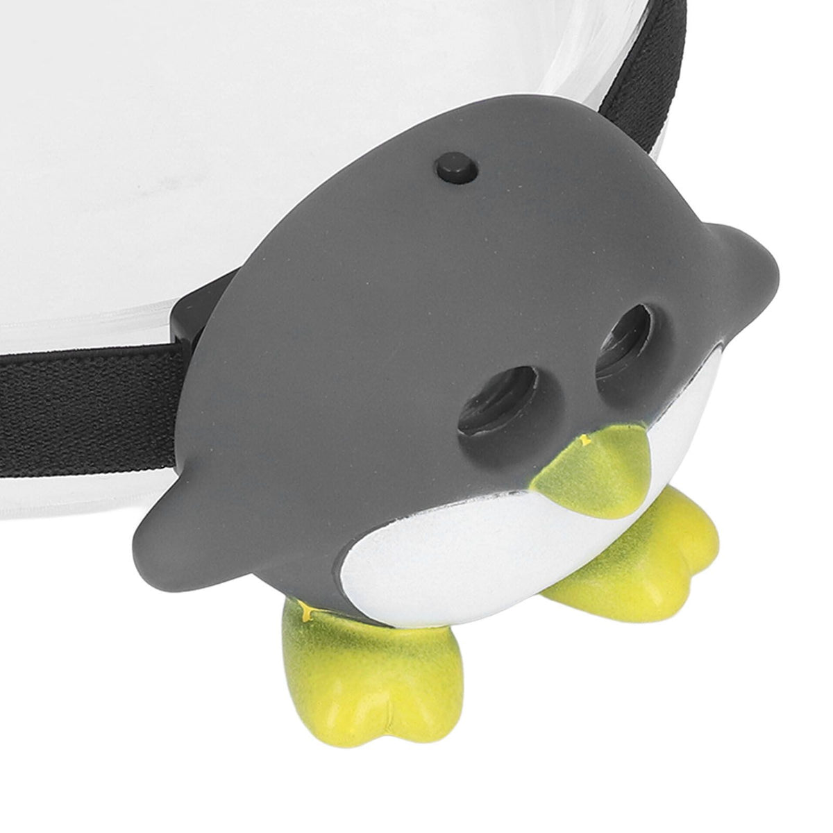 LED Animal Head Lamp 2 Modes Cute Lightweight Child Head Light for Reading Camping