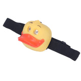 Cute Duck LED Headlight Cartoon Animal Headlight Eco Friendly Outdoor Kids Headlamp for Outdoor Cycling