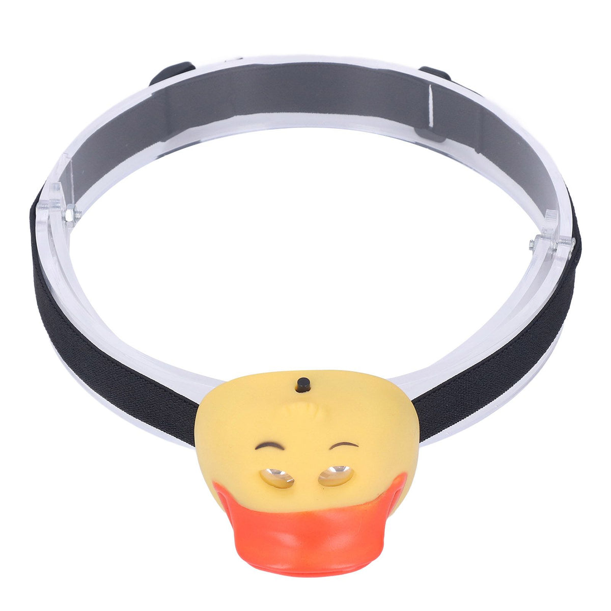 Cute Duck LED Headlight Cartoon Animal Headlight Eco Friendly Outdoor Kids Headlamp for Outdoor Cycling
