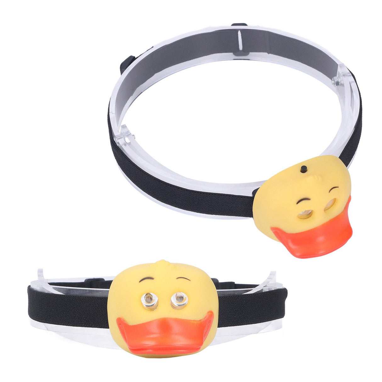 Cute Duck LED Headlight Cartoon Animal Headlight Eco Friendly Outdoor Kids Headlamp for Outdoor Cycling