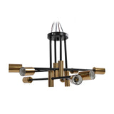 8 Light Ceiling Light Modern E27 Chandelier Lighting for Dining Room Living Room Kitchen Restaurant 110‑220V - 45-Degree Angle