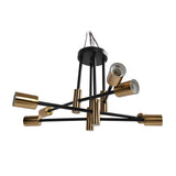 8 Light Ceiling Light Modern E27 Chandelier Lighting for Dining Room Living Room Kitchen Restaurant 110‑220V