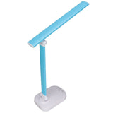 LED Desk Lamp LED USB Charging Warm White Light Three Modes Adjustable Brightness Touch Switch Small Desk Lamp - Top-Down View
