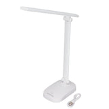 LED Table Lamp Eye Protection Foldable 3 Color Lights USB Rechargeable Table Lamp for Table Workbench Sewing Table